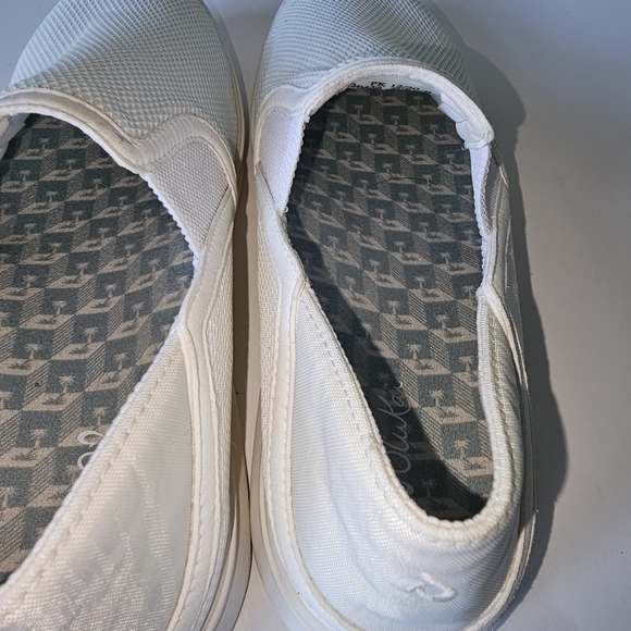 OluKai womens KI'IHELE bright white women's , light weight mesh UNISEX - Picture 10 of 11